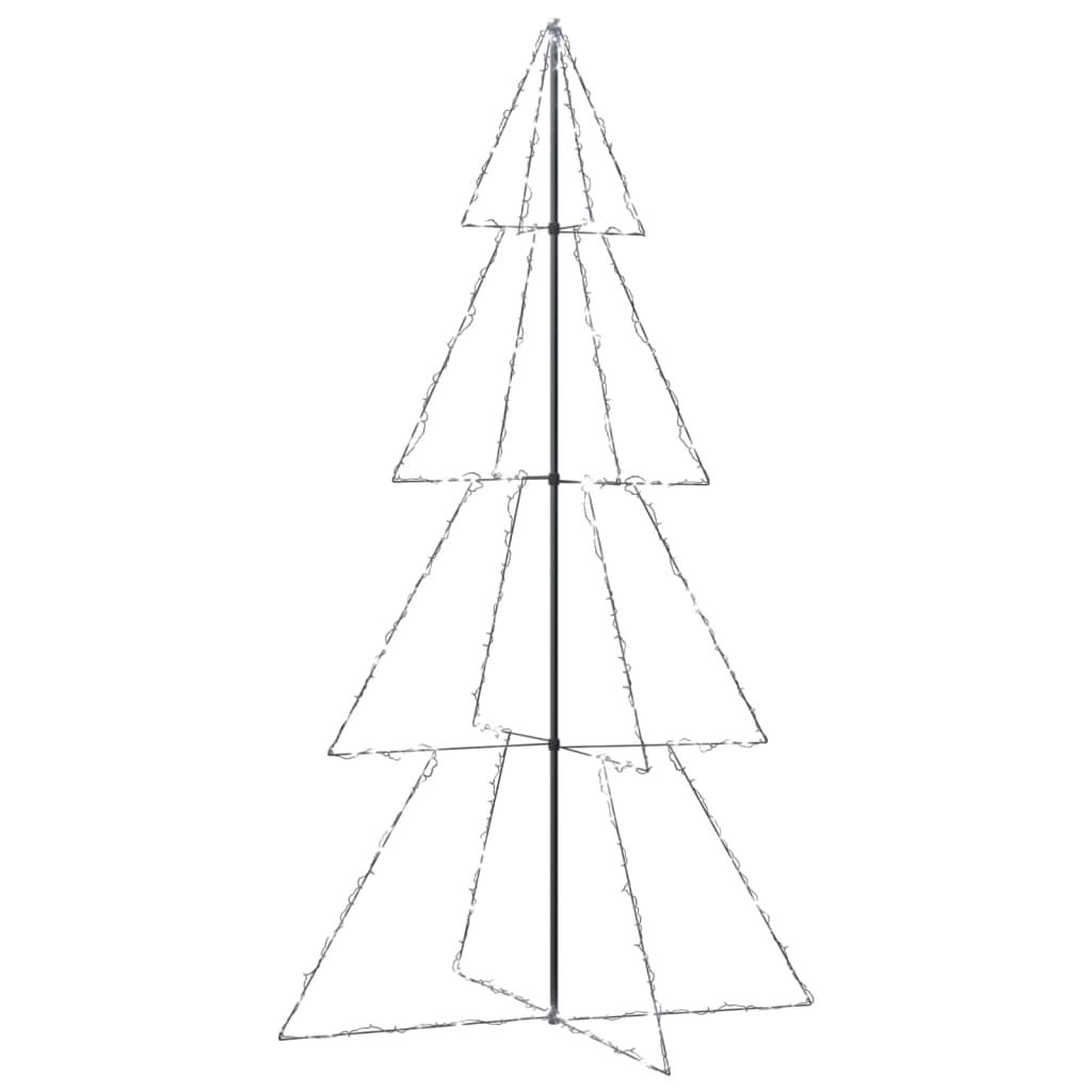 Vidaxl Kegelkerstboom 360 LEDs inside and outside 143x250 cm