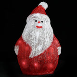 Vidaxl Christmas Figur Santa LED wewnątrz i na zewnątrz 28 cm akryl
