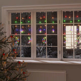 Vidaxl Light garland star and moon 138 LEDs multi -colored