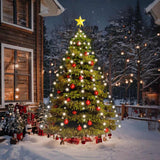 Iluminação da árvore de Natal de Vidaxl com 180 LEDs Fria White Net 180 cm