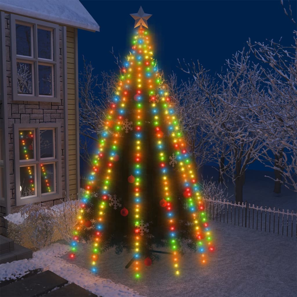 Vidaxl Christmas tree lighting 500 LEDs multi -colored inside 500 cm