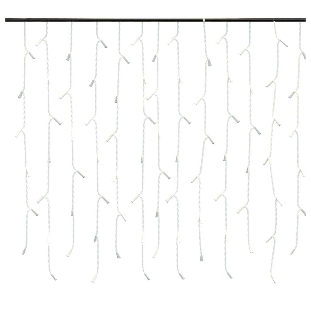 Vidaxl Light curtain with 400 LEDs and 8 functions 10 m warm white