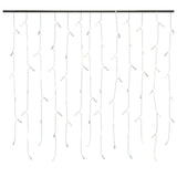 Vidaxl Light curtain with 400 LEDs and 8 functions 10 m warm white