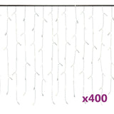 VidaXL Light curtain with 400 LEDs and 8 functions 10 m multicolored