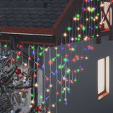 VidaXL Light curtain with 400 LEDs and 8 functions 10 m multicolored