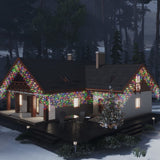 VidaXL Light curtain with 400 LEDs and 8 functions 10 m multicolored