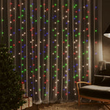 Vidaxl Light Corder Blind med 300 lysdioder och 8 funktioner 3x3 m mångfärgad