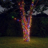Vidaxl Light Cordi 2 PC 2x200 LED solari all'interno di Outside