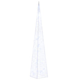 Vidaxl Light Cone Decorativo LED 60 cm Azul acrílico