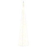 Vidaxl Light Cone Dekorativní LED 90 cm Akrylická teplá bílá