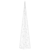 Vidaxl Light Cone Dekorativní LED 90 cm Akrylická teplá bílá