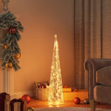 Vidaxl Light Cone Dekorativní LED 90 cm Akrylická teplá bílá