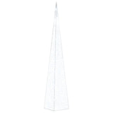 Vidaxl Light Cone Decorative LED 90 cm akryl kall vit