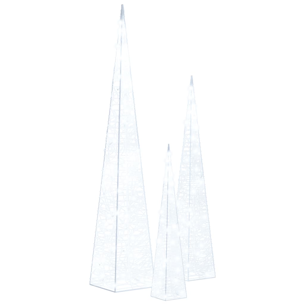 VidaXL Light: Decorative LED 30 45 60 cm Acrylic Cold White