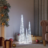 VidaXL Light: Decorative LED 30 45 60 cm Acrylic Cold White
