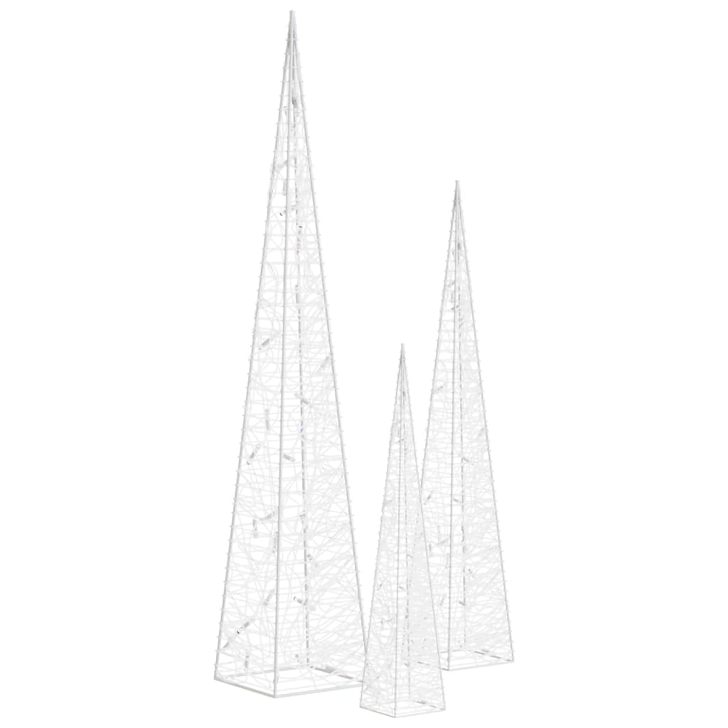 Vidaxl Light: LED décorative 30 45 60 cm Bleu acrylique