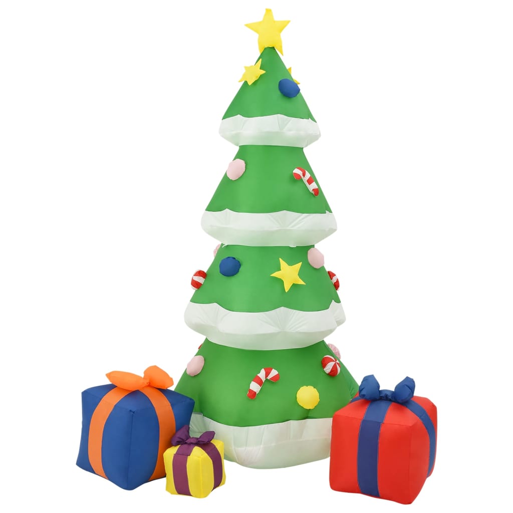 Vidaxl Christmas Decoration Arbre de Noël gonflable LED à l'intérieur de 240 cm