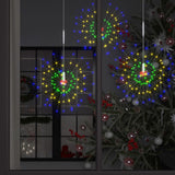 Vidaxl Christmas Lighting Fireworks 140 lysdioder utanför 20 cm multi -färgade
