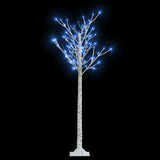 Vidaxl Christmas Tree Willow mit 140 blauen LEDs innerhalb und außerhalb von 1,5 m