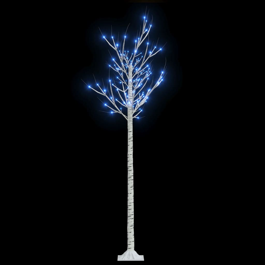 Vidaxl Christmas tree willow with 180 blue LEDs inside and outside 1.8 m