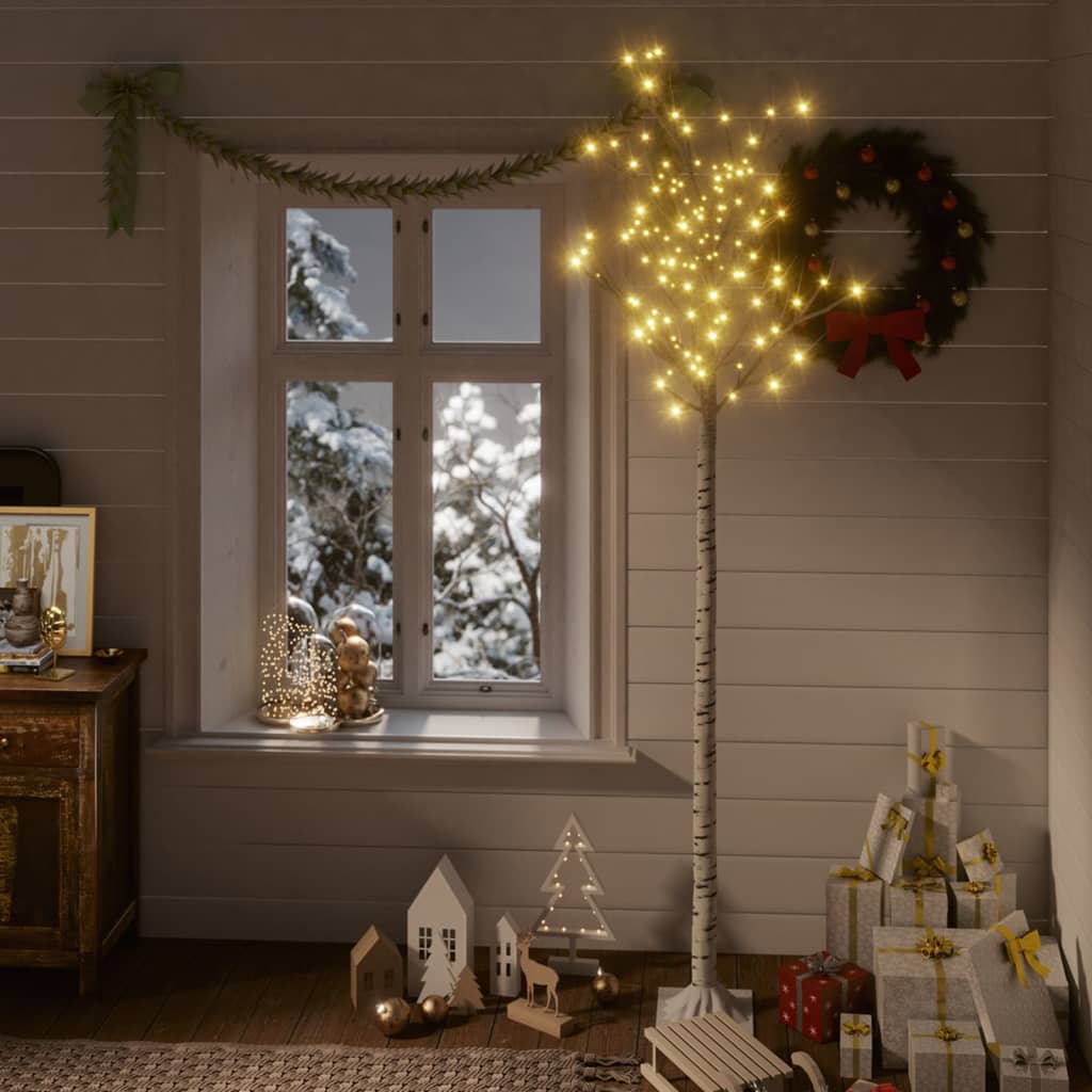 Vidaxl Christmas tree willow with 200 warm white LEDs inside and outside 2.2 m