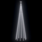 Vidaxl Kegelkerstboom 752 Cold -white LEDs 160x500 cm