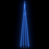 Vidaxl Kegelkerstboom 752 modre LED 160x500 cm