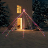 VidaXL Kerstboomverlichting 576 LED's binnen buiten 3,6 m meerkleurig