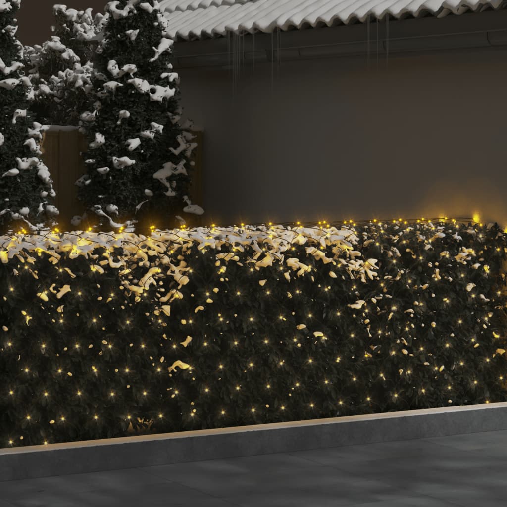Vidaxl Christmas network lighting 306 LEDs inside and outside 3x3 m warm white