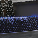 Vidaxl Christmas network lighting 306 LEDs inside and outside 3x3 m blue
