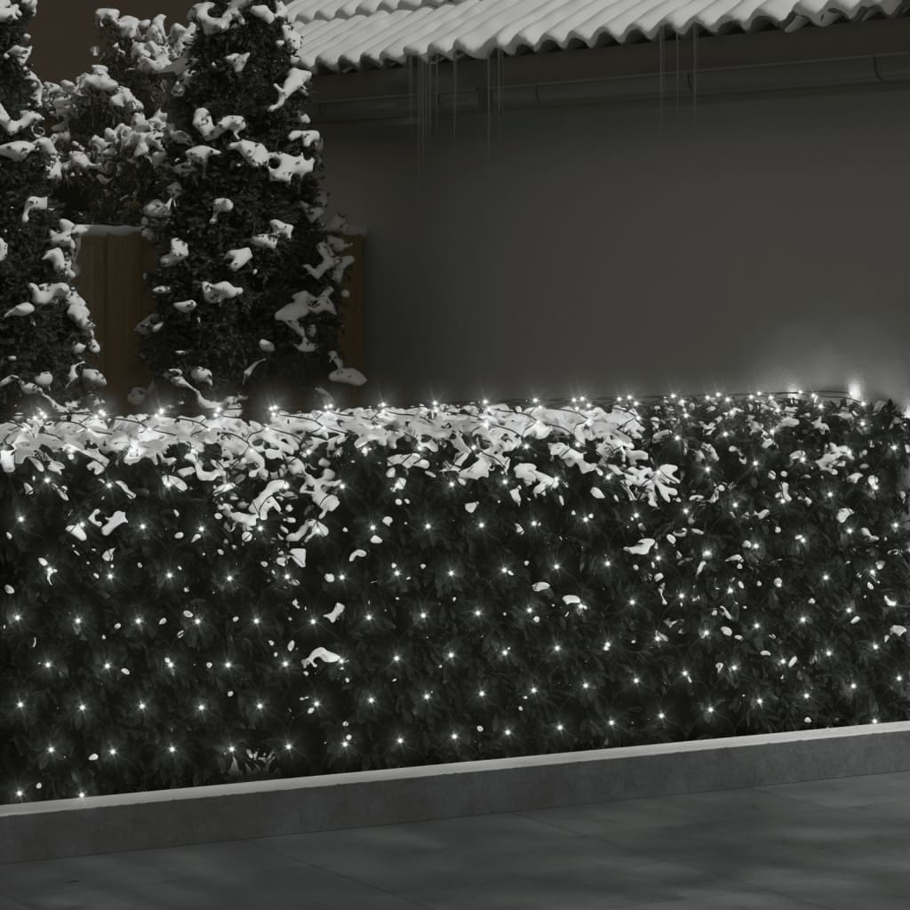 Vidaxl Christmas network lighting 544 LEDs inside and outside 4x4 m cold white
