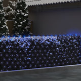 Vidaxl Christmas Network Lighting 544 LED dentro y fuera de 4x4 m azul