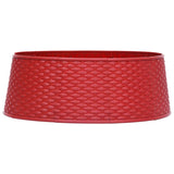 Vidaxl Christmas tree skirt Ø54x19.5 cm red