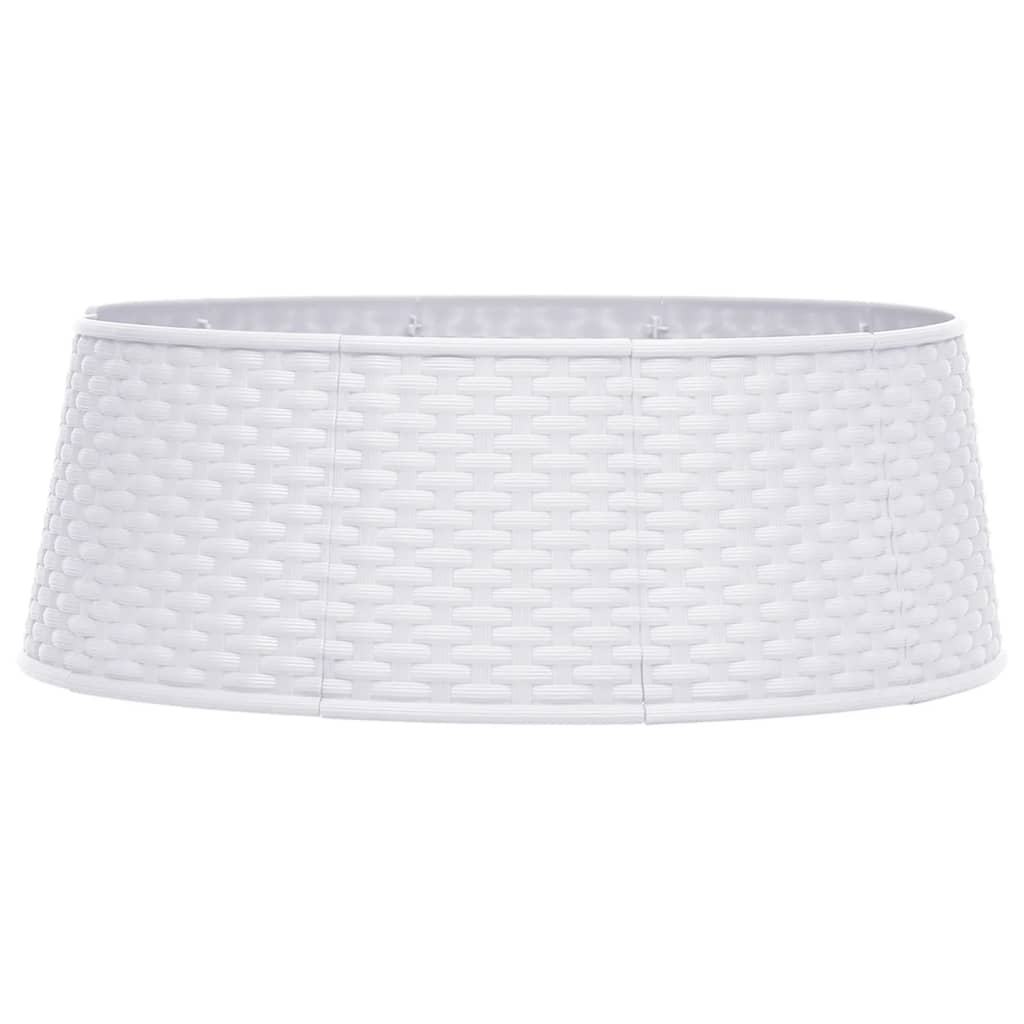 Vidaxl Christmas tree skirt Ø54x19.5 cm white