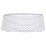Vidaxl Christmas tree skirt Ø54x19.5 cm white