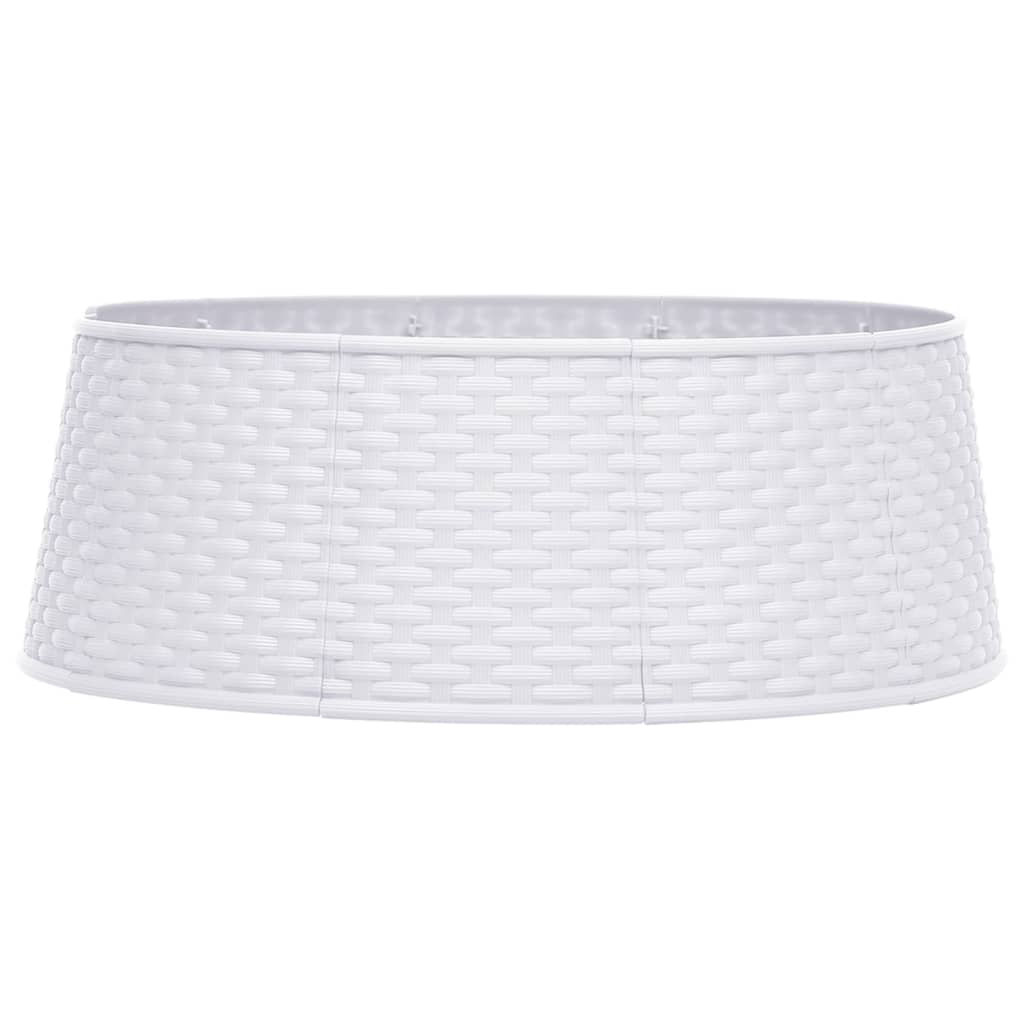 Vidaxl Christmas tree skirt Ø65x19.5 cm white