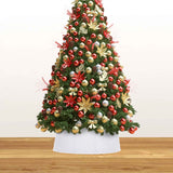 Vidaxl Christmas tree skirt Ø65x19.5 cm white
