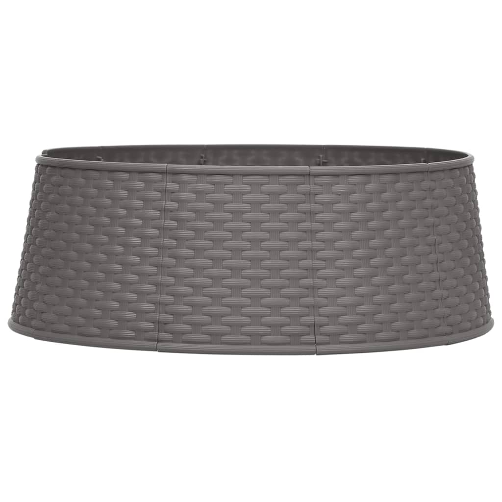 Vidaxl krilo za božično drevo Ø65x19,5 cm rjava