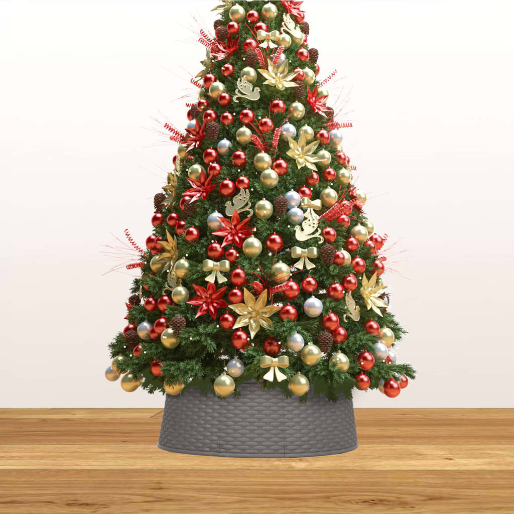 Vidaxl krilo za božično drevo Ø65x19,5 cm rjava