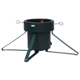 Vidaxl Christmas tree stand 46x46x19 cm Black