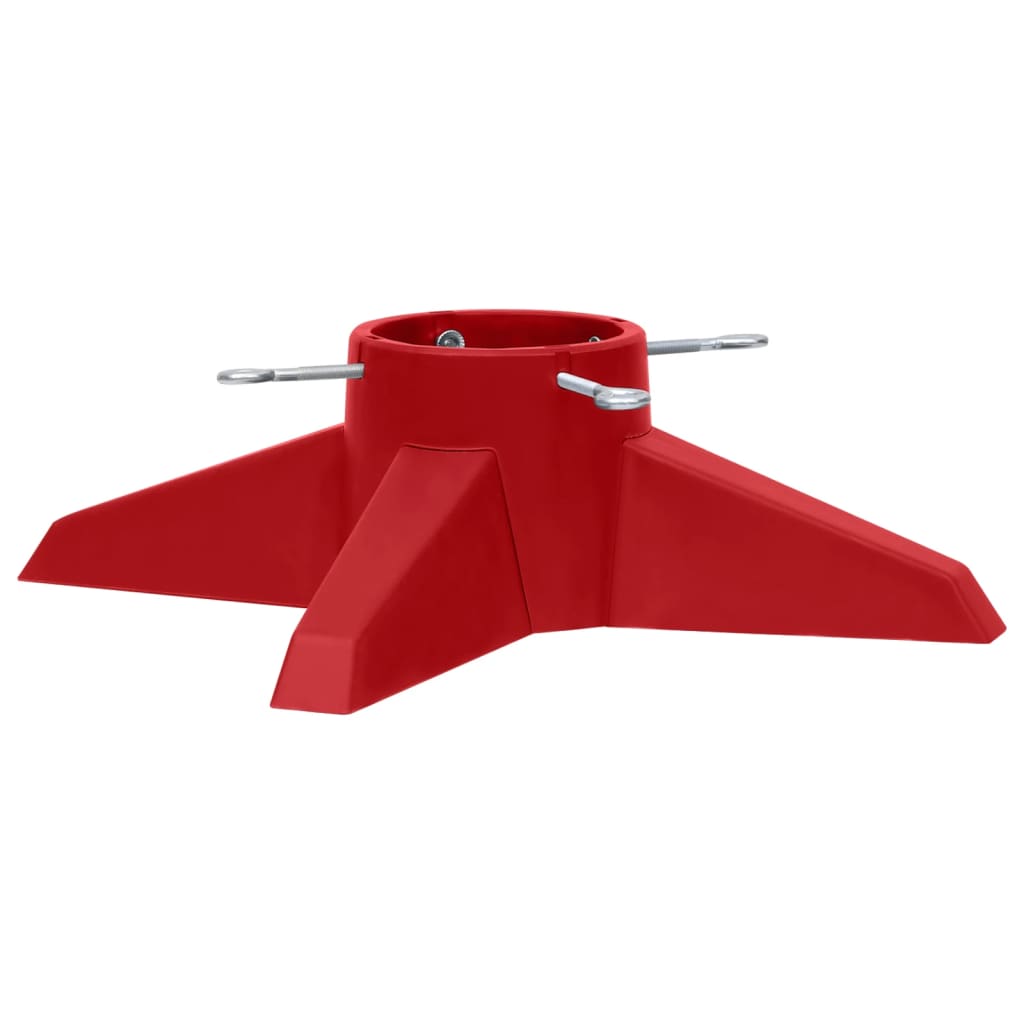 Vidaxl Weihnachtsbaumständer 55.5x55.5x15 cm rot