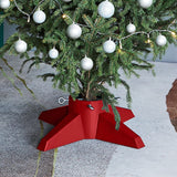 Vidaxl Weihnachtsbaumständer 55.5x55.5x15 cm rot