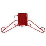 Vidaxl Weihnachtsbaumständer 58x58x21 cm rot