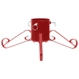 Vidaxl Weihnachtsbaumständer 58x58x21 cm rot