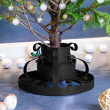Vidaxl Christmas tree stands 29x29x15.5 cm Black