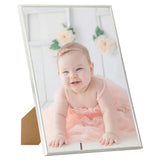 Fotografické rámce Vidaxl 5 ks pro zeď nebo tabulku 40x50 cm mdf stříbrné barvy