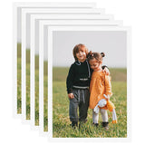 Foto snímky Vidaxl 5 ks pro zeď nebo tabulku 59.4x84 cm mdf bílá