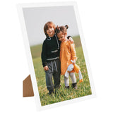 Foto snímky Vidaxl 5 ks pro zeď nebo tabulku 59.4x84 cm mdf bílá