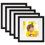 Foto snímky Vidaxl 5 ks pro 13x13 cm foto 3d 23x23 cm černá