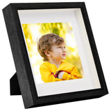 Foto snímky Vidaxl 5 ks pro 13x13 cm foto 3d 23x23 cm černá